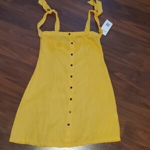 NWT Zawful Button-Down Sundress